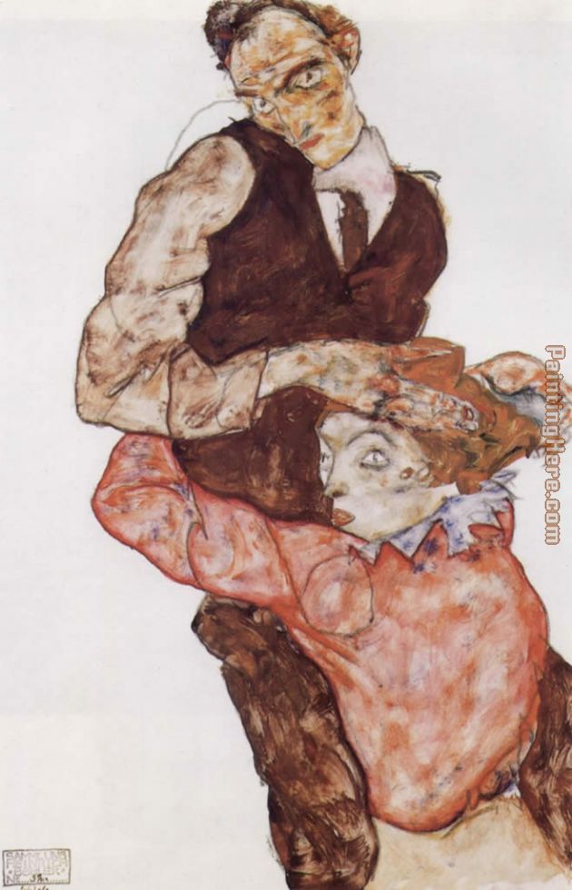 Courting couple